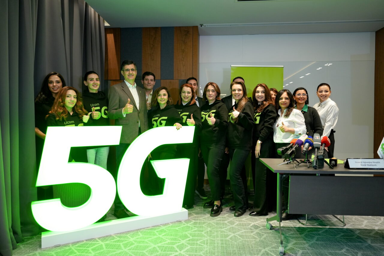 Ucom-ի 5G ցանցը գործարկվել է 11 նոր քաղաքներում