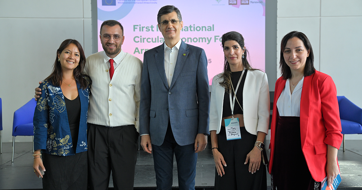 Ucom-ի գլխավոր տնօրենը մասնակցեց շրջանաձև տնտեսությունը խթանող CirculUP! միջազգային համաժողովին