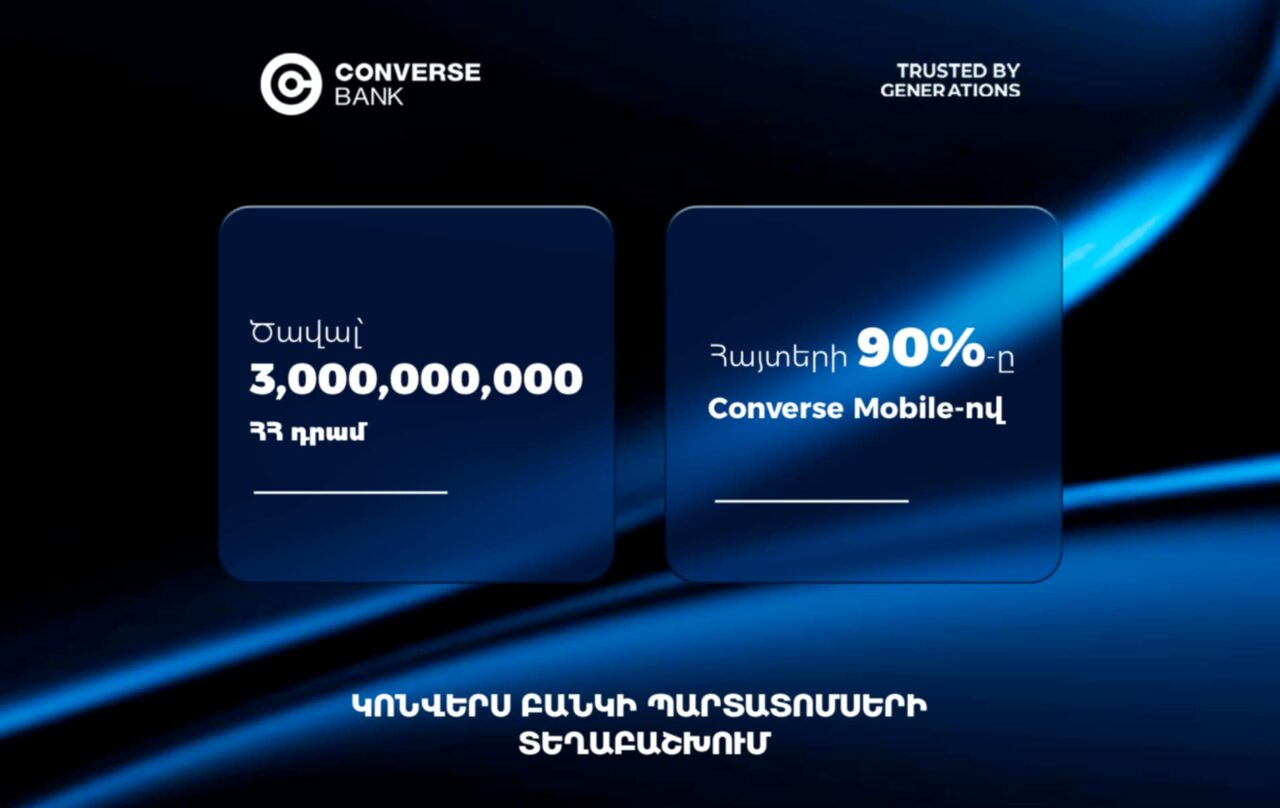 Կոնվերս Բանկը հաջողությամբ ավարտել է պարտատոմսերի հերթական տեղաբաշխումը
