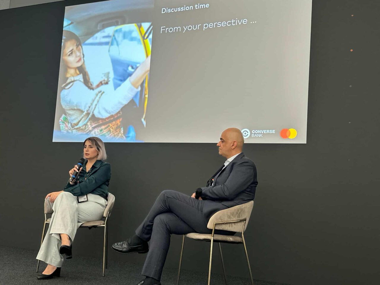 Ինեսսա Հայրապետյանը RiskX 2025 by Mastercard-ի շրջանակում ներկայացրել է Կոնվերս Բանկի փորձառությունը