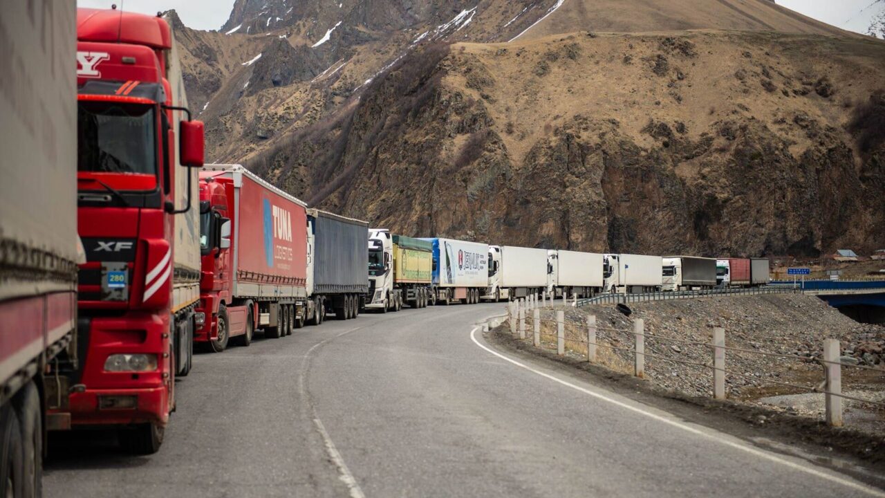 Վրաստանի տրանզիտային միջանցքի ծանրաբեռնվածությունը նվազել է