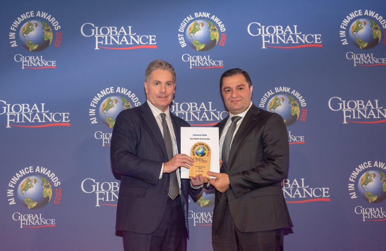 Կոնվերս Բանկը Best Mobile Banking App Consumer Armenia մրցանակակիրն է՝ ըստ Global Finance-ի