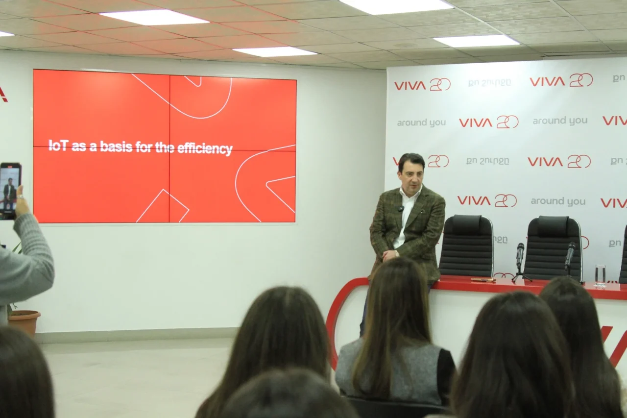 Viva-ի գլխավոր տնօրեն Արմեն Ավետիսյանը հանդես է եկել Իրերի ինտերնետի մասին դասախոսությամբ՝ «Narrow Band IօT» ցանցի օրինակով
