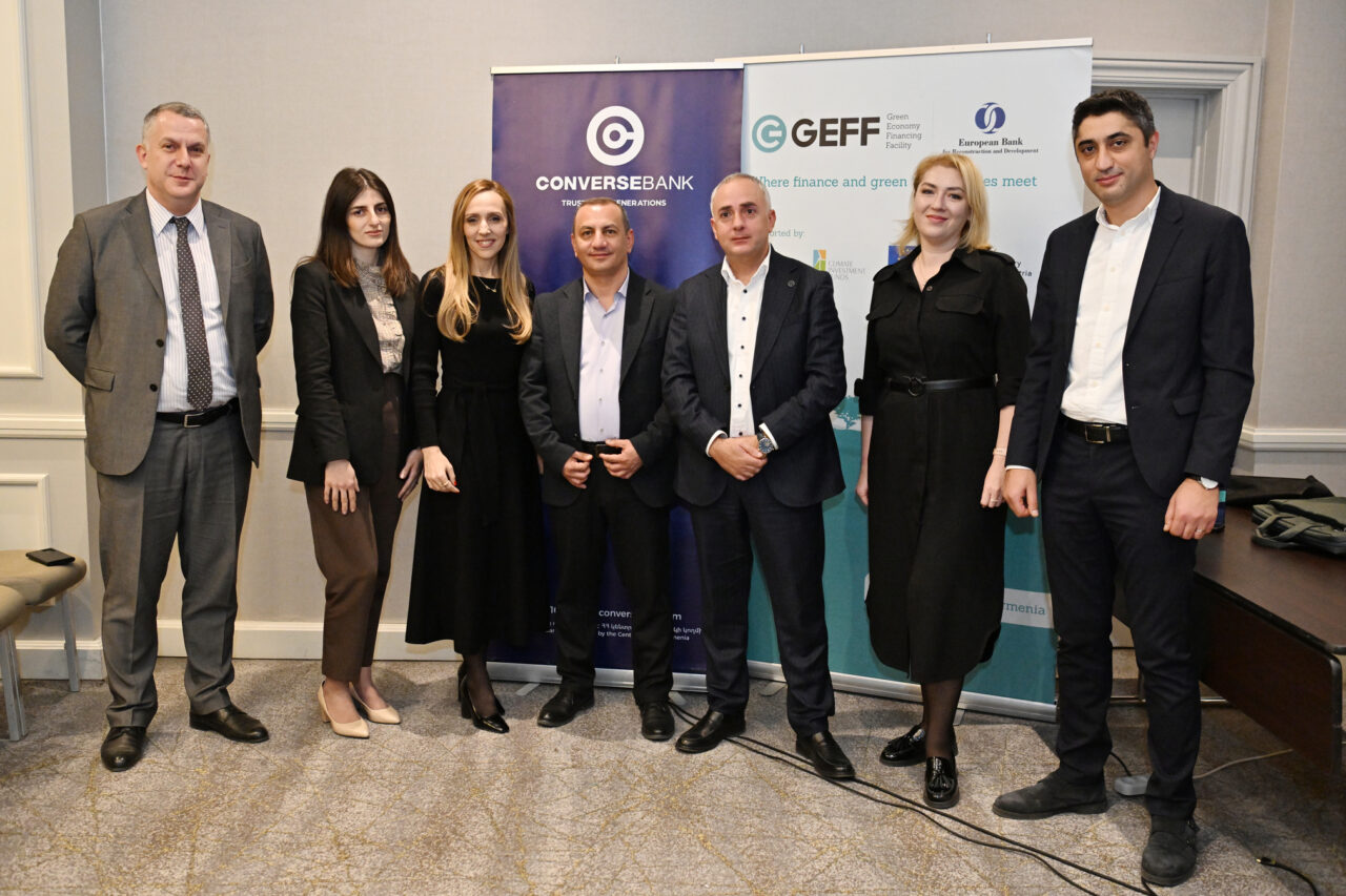 Կոնվերս Բանկի հաճախորդներին ներկայացվել է ՎԶԵԲ-ի կանաչ ֆինանսավորման GEFF ծրագիրը