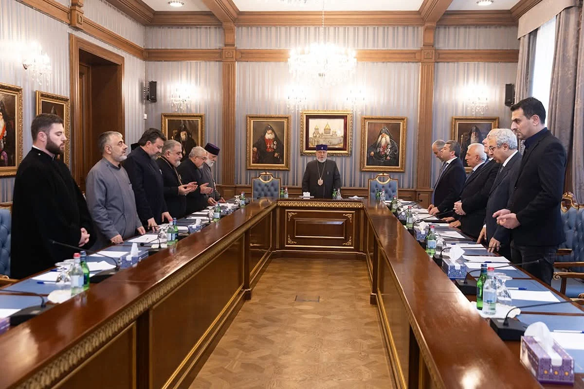Մայր Աթոռ Սուրբ Էջմիածնում Գերագույն հոգևոր խորհրդի ժողով է անցկացվել