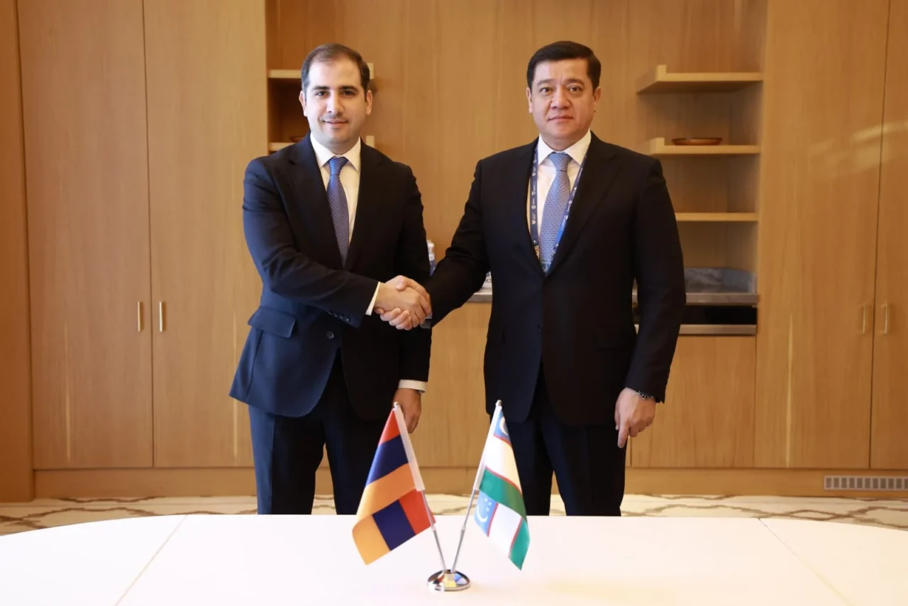 ՊԵԿ նախագահը հանդիպել է Ուզբեկստանի Հանրապետության Հարկային կոմիտեի նախագահի հետ