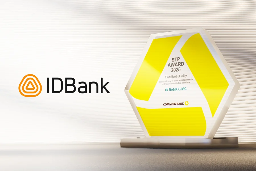 IDBank-ն արժանացել է Commerzbank-ի STP Excellence Award 2025 մրցանակին