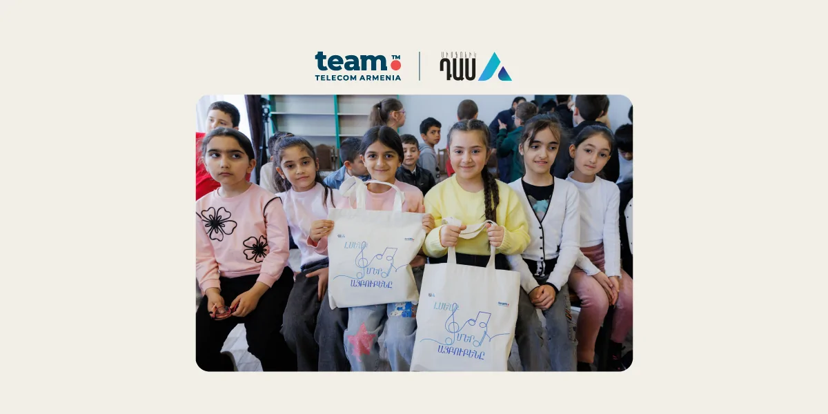 Team-ի աջակցությամբ տավուշցի հարյուրավոր աշակերտներ մասնակցել են «Սիմֆոնիկ ԴասA» կրթական ծրագրին