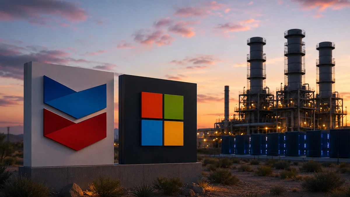 Chevron-ը գազով կապահովի Microsoft-ի նոր տվյալների կենտրոնը Տեխասում