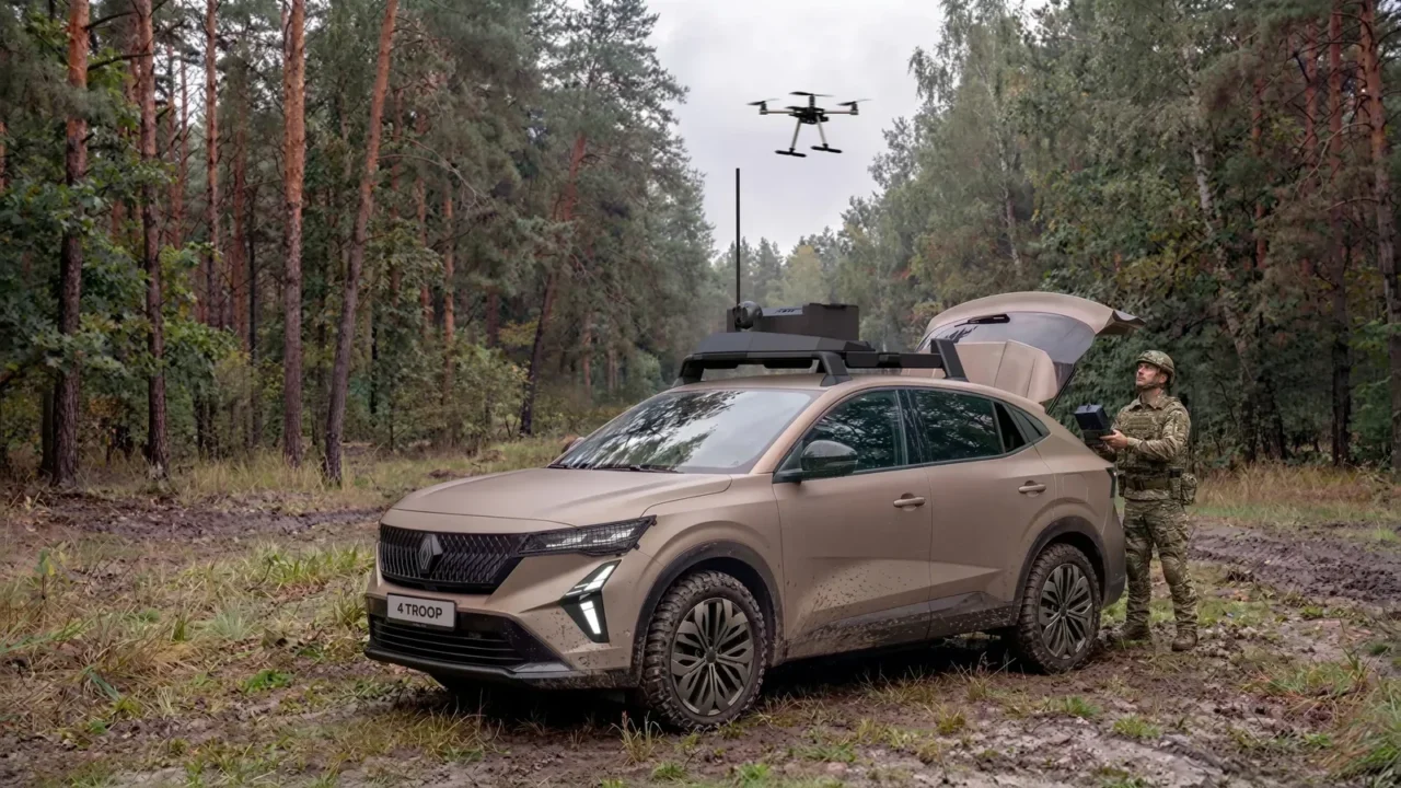 Renault-ը ներկայացրել է քրոսովեր` անօդաչու թռչող սարքերի գործարկման հարթակով