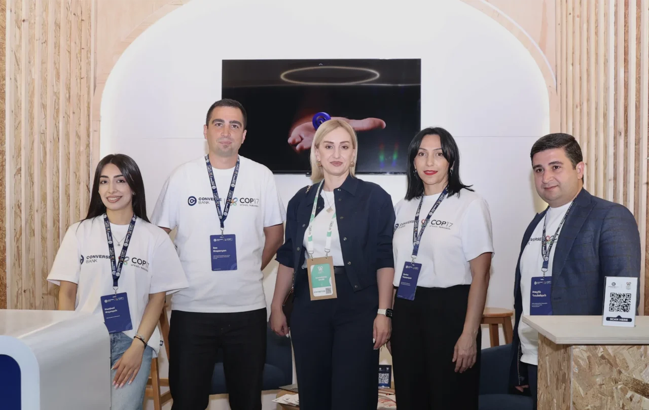 Կոնվերս Բանկը COP17-ում ներկայացնում է կայուն ֆինանսավորման փորձը