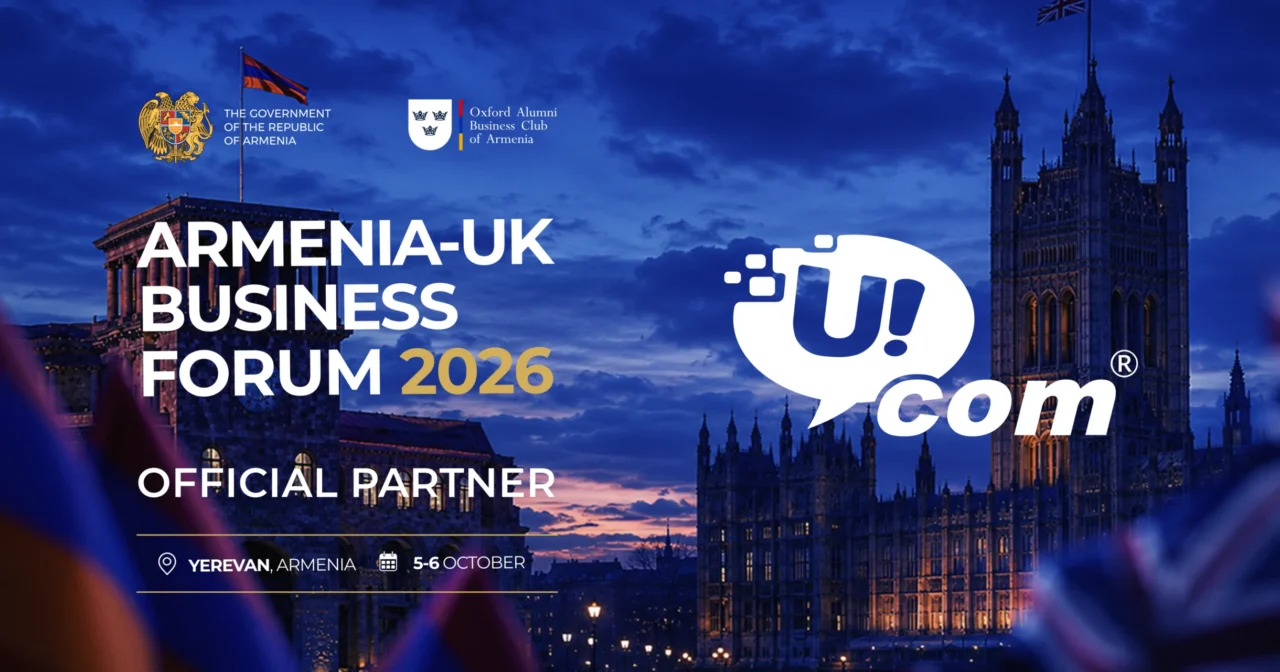 Ucom-ը՝ Հայաստան–Միացյալ Թագավորություն բիզնես համաժողովի պաշտոնական գործընկեր