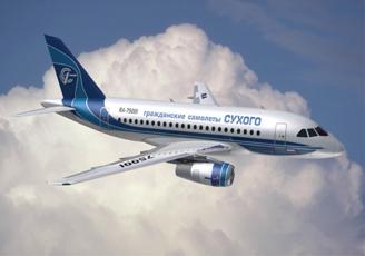 Поставки самолета Sukhoi Superjet 100 перенесена на конец 2010 года