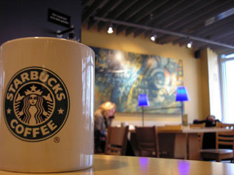 Выручка Starbucks увеличилась на 9%