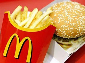 Продажи McDonald's увеличились на 4.8%