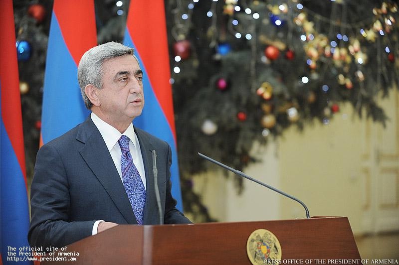 Президент Серж Саргсян пригласил на прием представителей делового сообщества Армении