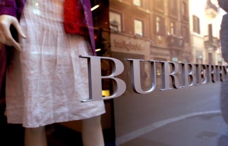 Квартальная выручка Burberry увеличилась на 30%