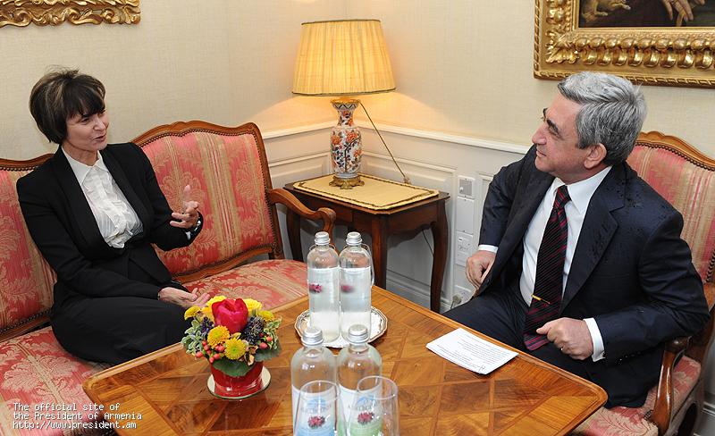 Президент: Сотрудничество между Арменией и Швейцарией имеет большой потенциал развития