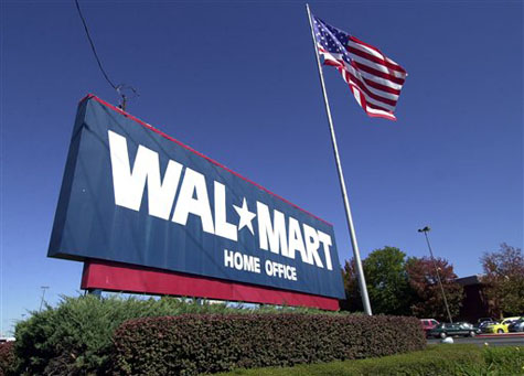 Квартальная прибыль Wal-Mart повысилась на 3,8%