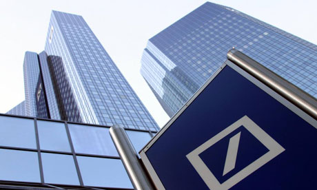 Рост чистой прибыли Deutsche Bank в I полугодии составил 14%