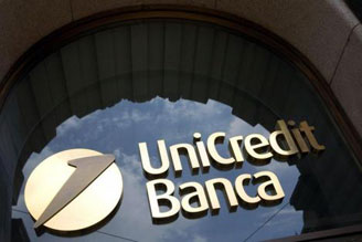 Убытки итальянского банка Unicredit составили $14,5 млрд.