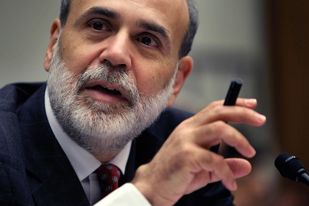 Б.Бернанке: В экономике США наметились положительные тенденции