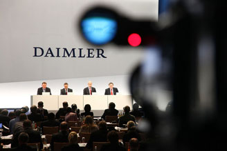 Daimler значительно увеличил продажи