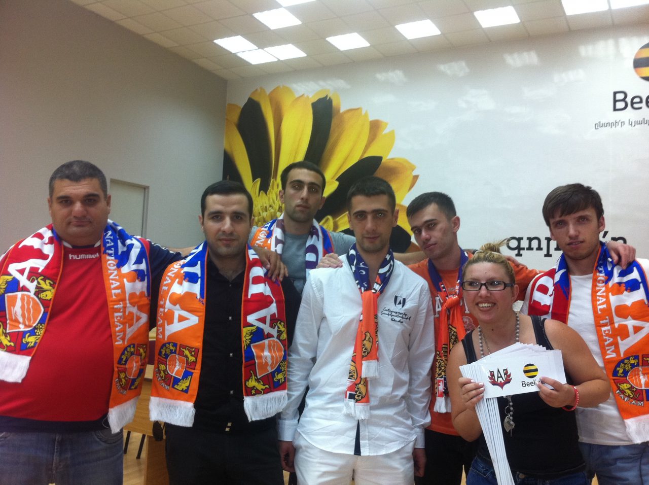 При содействии «АрменТел» армянские болельщики поддержат сборную Армении по футболу в Софии