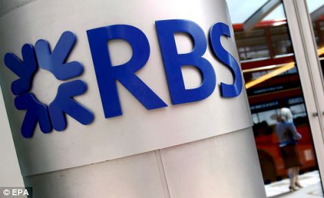 RBS за год увеличил чистый убыток в три раза