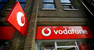 Выручка Vodafone за шесть месяцев упала на 3,5%