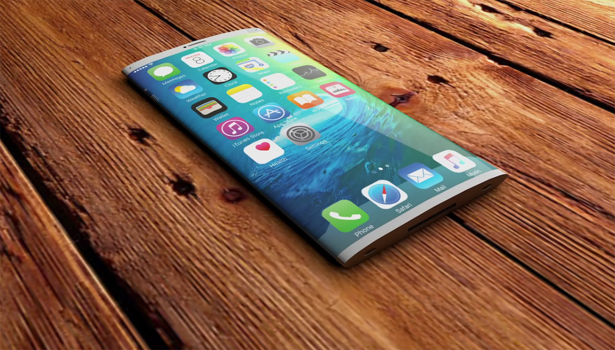 Apple может выпустить iPhone 8 с изогнутым дисплеем