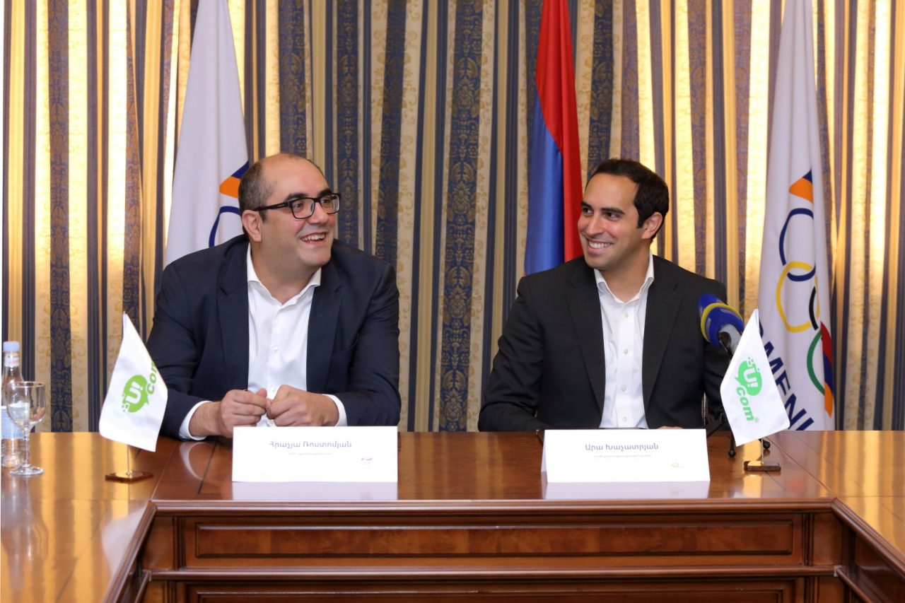 Компания Ucom и Национальный олимпийский комитет Армении подписали меморандум о сотрудничестве