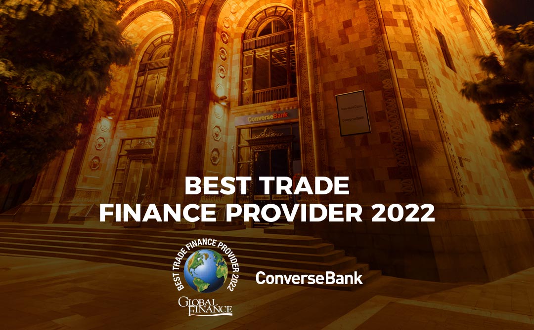 Global Finance признал Конверс Банк лучшим банком торгового финансирования в Армении