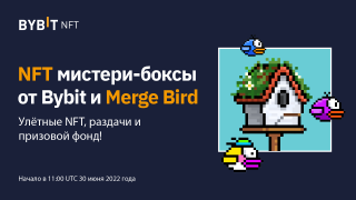 Merge Bird NFT ограниченной серии: мистери-боксы на Bybit