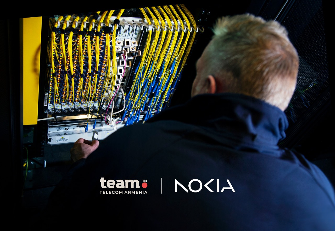 Nokia и Team Telecom Armenia открывают доступ к услугам по технологии 25G PON по всей Армении