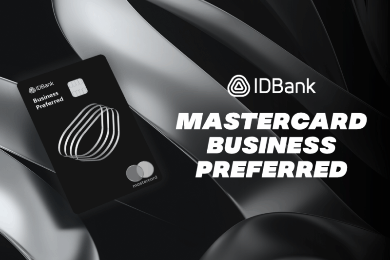 Новая премиальная бизнес‑карта IDBank – Mastercard Business Preferred