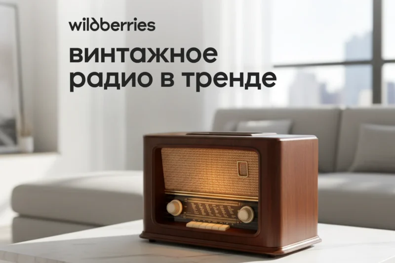 Винтаж снова в тренде: радио, ставшие частью интерьера