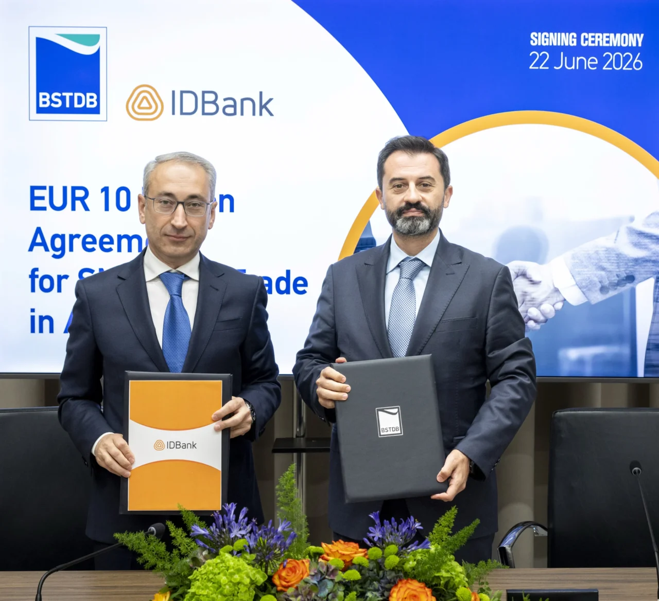 BSTDB и IDBank подписали пакет финансирования на сумму 10 млн евро для поддержки МСП и торговли в Армении
