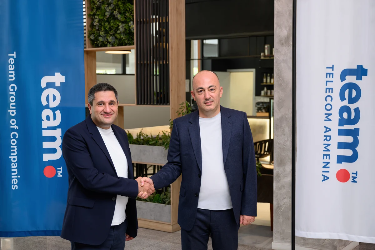 Арам Барсегян назначен генеральным директором Team Telecom Armenia, Айк Есаян возглавит группу компаний Team